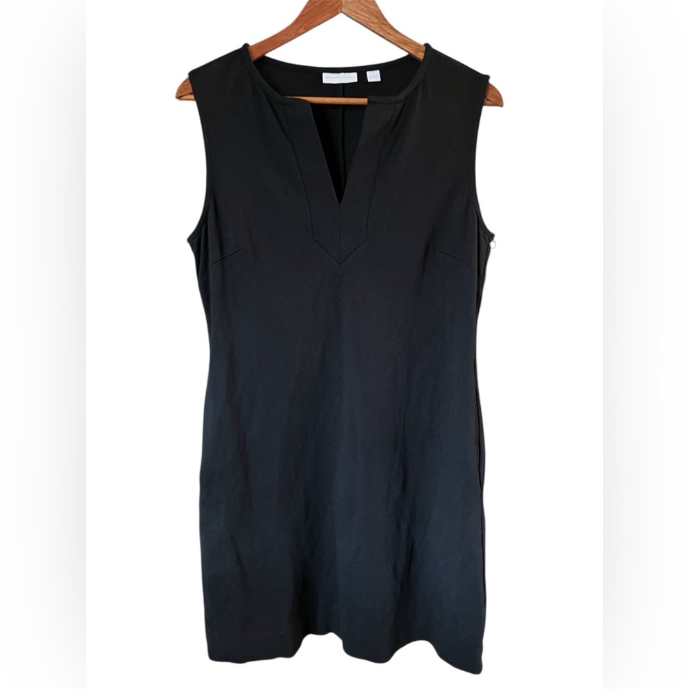 New York & Company Black Midi Dress